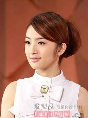 正式场合女士发型 正式而不呆板