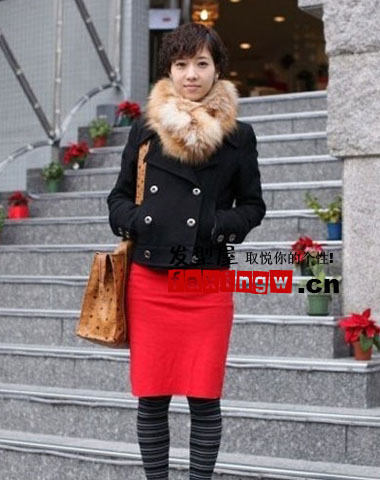 2013冬季日本最新街拍 潮流女生髮型日漸歐美風
