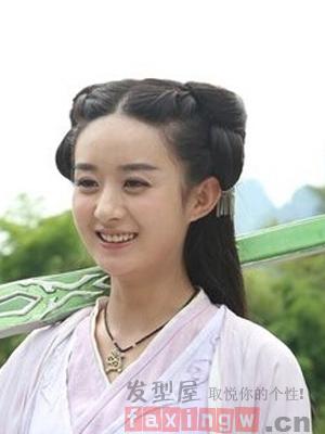古代女孩髮型圖片