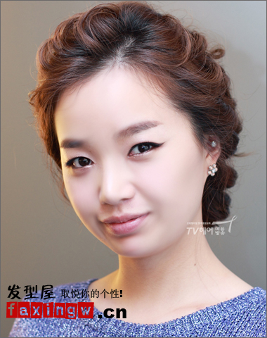 2013最新韓式盤發髮型圖片 打造溫婉小女人
