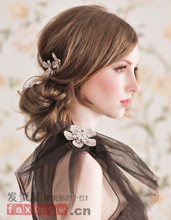 歐美新娘髮型設計 復古風演繹浪漫情懷