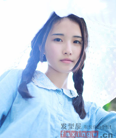 雙馬尾怎么紮好看   九款萌系雙馬尾變身可愛小蘿莉