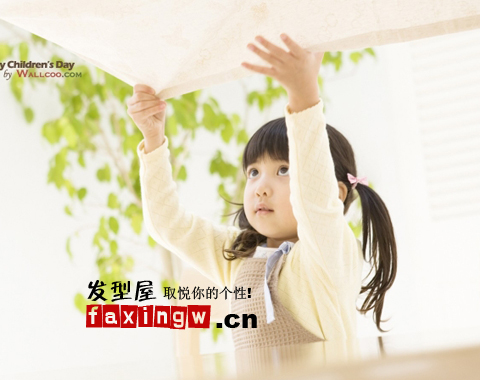 髮型屋精選8款女童萌系髮型圖片 留住純真時光