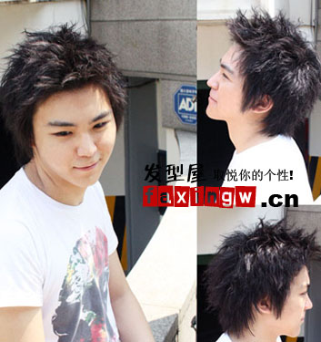 2010流行男生短髮髮型6款