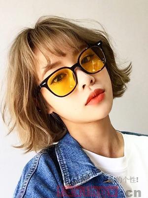 最潮短髮髮型女 清爽而不失活力