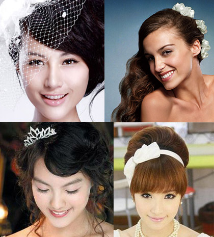 五款時尚新娘髮型圖片 精緻的夢幻魅力