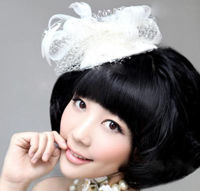 最新韓式新娘髮型圖片