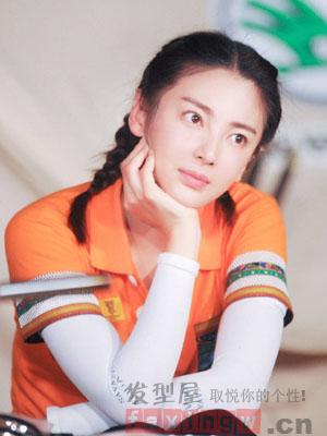 雙馬尾麻花辮扎法圖片 永都不過時