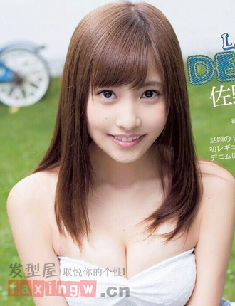 日本19歲嫩模佐野雛子網路走紅 童顏美女清純髮型照
