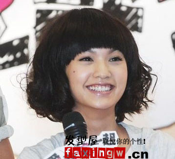 女明星秒殺鏡頭個性非主流假髮