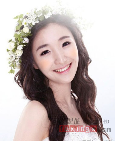 韓式唯美新娘髮型 彰顯優雅魅力