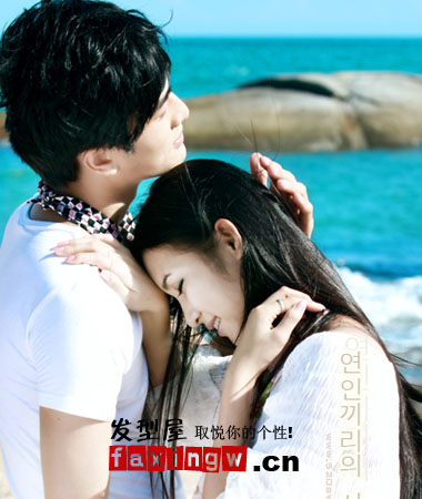2012年最新婚紗照髮型