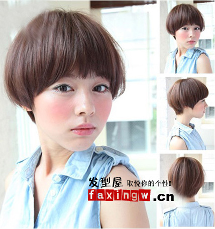 2011秋季日本最流行女生短髮髮型