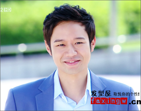 韓劇《灰姑娘的姐姐》男主角千正明髮型圖片 韓范男士流行短髮