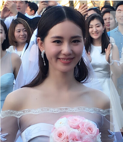 伴娘髮型,伴娘編髮,伴娘中長發髮型,