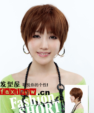 時尚帥氣女生短髮 2011年依舊大紅大紫