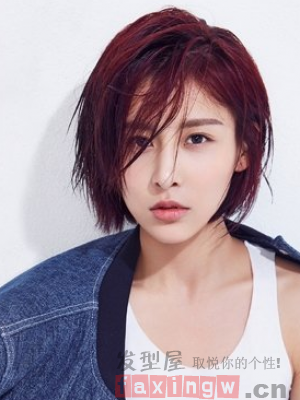 韓式女生短髮髮型  時尚減齡更清新