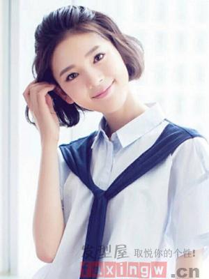 女生瘦長臉短髮髮型 霸氣有個性