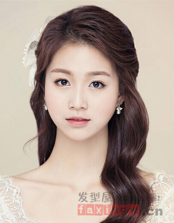 2015年韓式新娘髮型 簡單打造唯美俏佳人