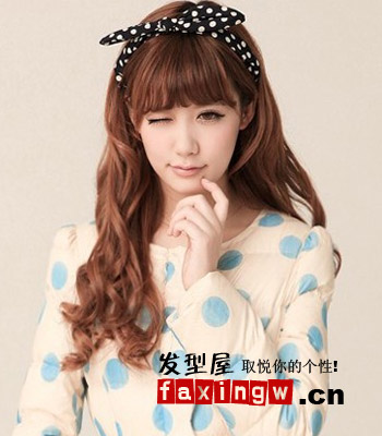 2012秋冬流行女生髮型 好看的韓式長發髮型盤點