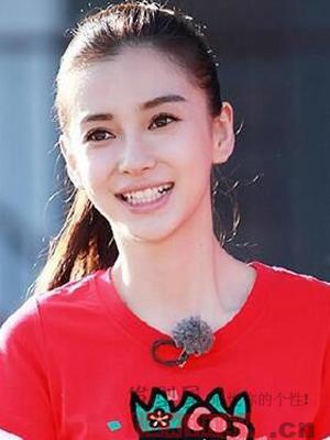 楊穎跑男第一期髮型 霸氣女漢子