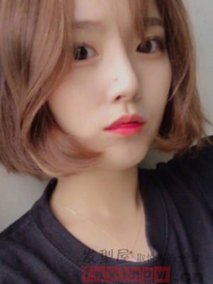 韓式女生微卷燙髮 時尚減齡小case