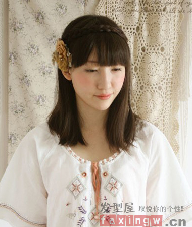 最新流行清新森女風日系甜美髮型推薦