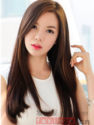 韓式女生流行髮型圖片賞析
