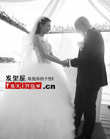 張雨綺王全安馬爾地夫低調結婚 唯美婚紗照髮型曝光