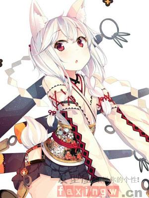二次元麻花辮女孩圖片 嬌小迷人風範