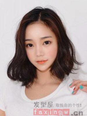 韓式中短髮燙髮 夏季女生清涼髮型