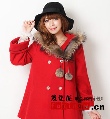 本命年穿紅衣 紅色外套與髮型氣質搭配