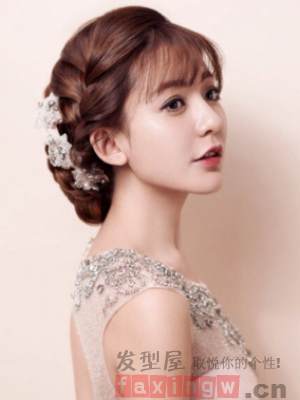 唯美韓式新娘髮型 浪漫風十足