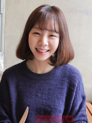 韓國中短國字臉髮型 簡單又修顏