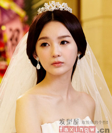 上海復古髮型新娘圖片大全