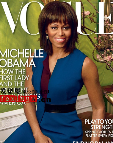 第一夫人米歇爾再登《Vogue》封面 齊肩短髮雍容典雅