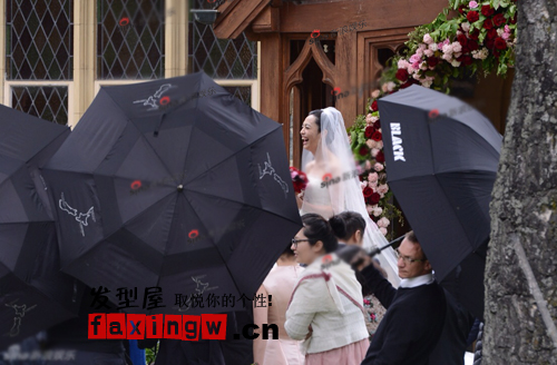 姚晨紐西蘭大婚現場婚紗照曝光 