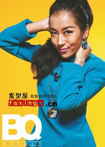 吉克雋逸《BQ》封面 光潔馬尾髮型時尚霸氣