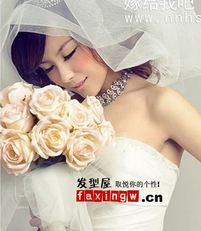 韓式優雅新娘髮型 簡約浪漫