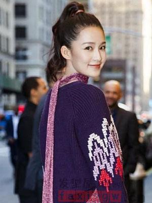 李沁領街女生時尚髮型  2016時尚髮型精選