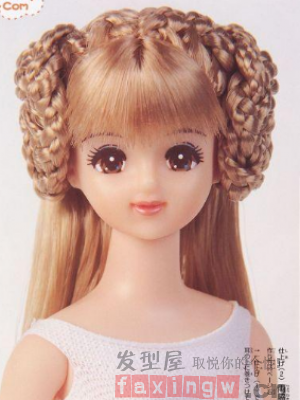 芭比娃娃編髮 凸顯洋娃娃的美