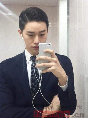 韓國男生超短髮髮型 帥氣的視覺效果
