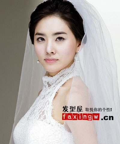 2012年精美韓式新娘髮型圖片搶先看