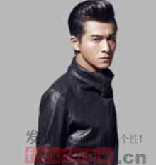 長發側背頭潮男髮型圖片 長發側背頭潮男髮型圖片