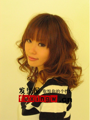 女生髮型設計與長臉型搭配
