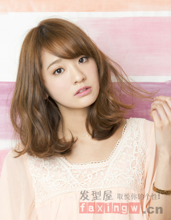 2015年學生梨花頭髮型 日系造型清新減齡