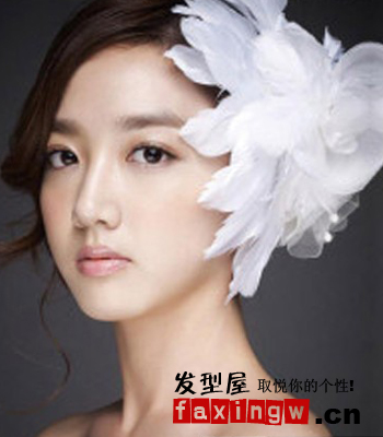 盤點最新時尚新娘唯美優雅髮型圖片