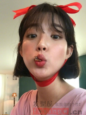  最新韓國女生髮型 清新女孩甜如初戀
