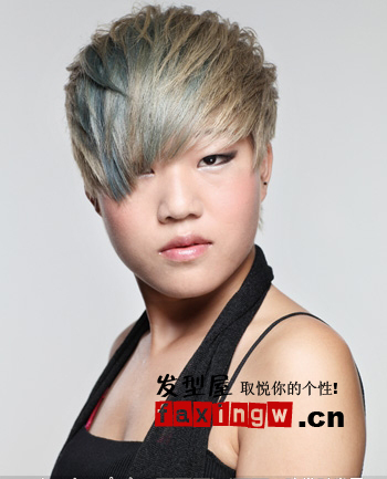 潮流搶先看 2012最新款沙宣短髮髮型圖片