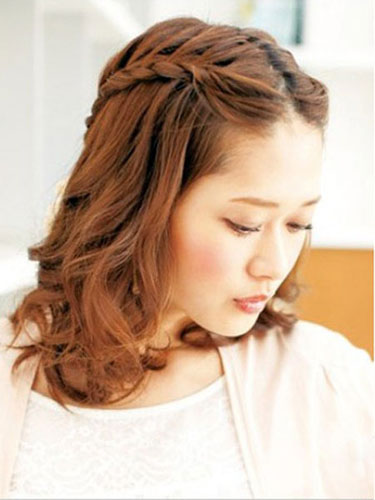 學習9款簡單韓國髮型扎法 劉海編髮甜美加分